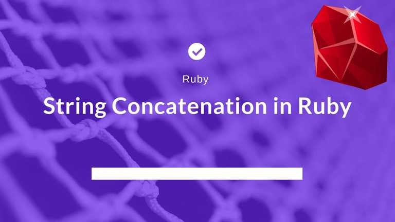 String concatenation in Ruby