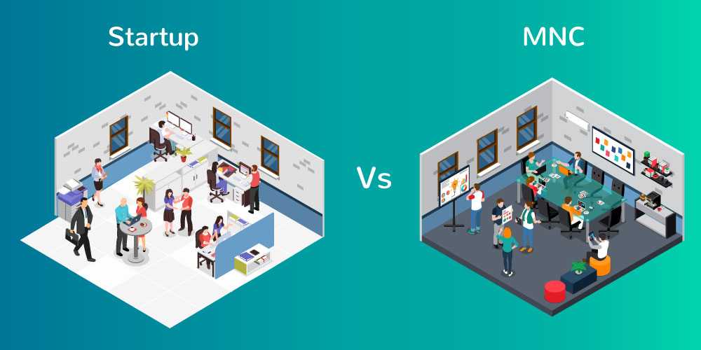 Moving from Startups to MNC